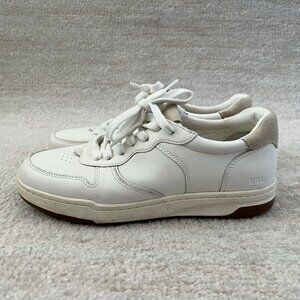 Madewell Court White Leather Sneakers Shoes 8